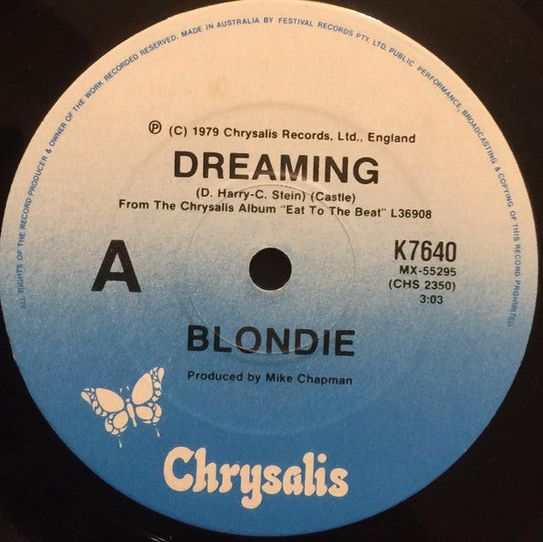 Blondie : Dreaming (7", Single)