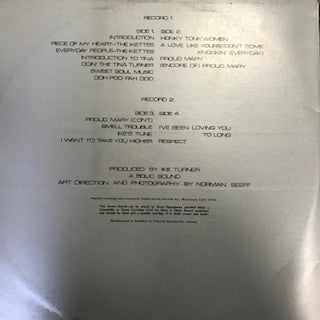 Ike & Tina Turner : "What You Hear Is What You Get" - Live At Carnegie Hall (2xLP, Album, Gat)