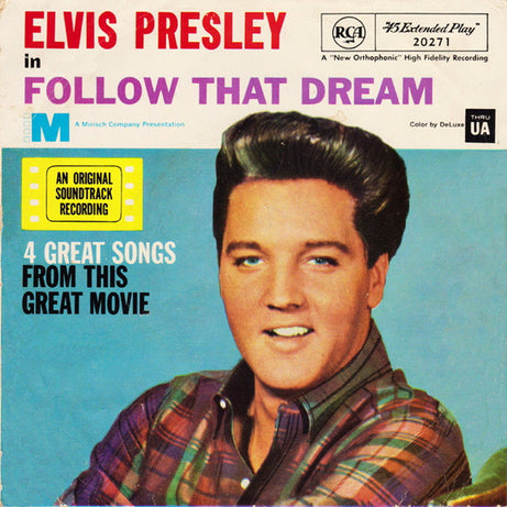 Elvis Presley : Follow That Dream (7", EP, New)