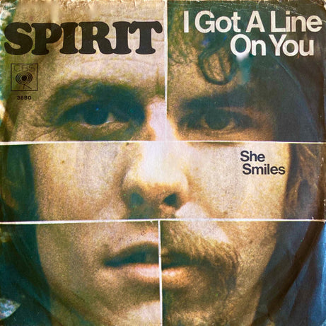 Spirit (8) : I Got A Line On You / She Smiles (7", Single, mul)