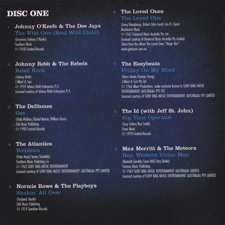 Various : 50 Years Of Australian Rock & Roll (3xCD, Comp)