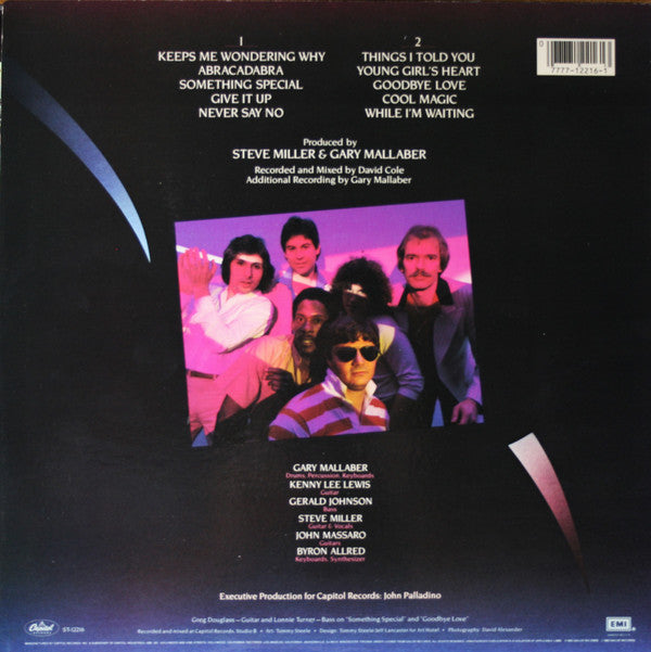 The Steve Miller Band* : Abracadabra (LP, Album, Jac)