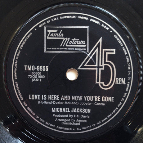 Michael Jackson : Rockin' Robin (7", Single)