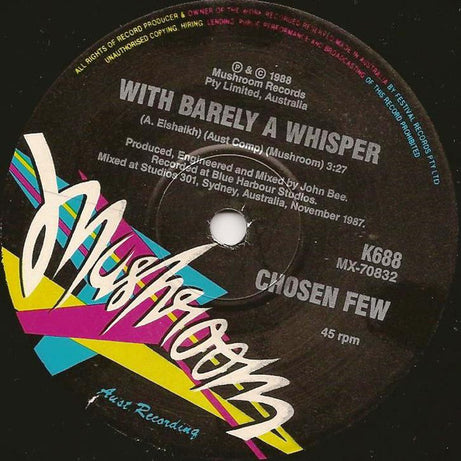 Chosen Few (16) : Get It Right (7", Single)