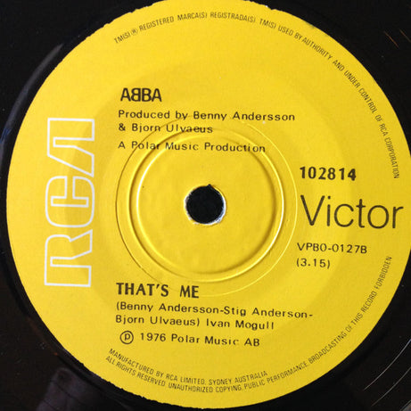 ABBA : Dancing Queen  (7", Single, M/P)