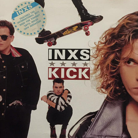 INXS : Kick (LP, Album, Gat)
