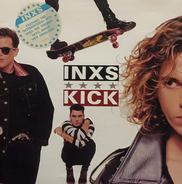 INXS : Kick (LP, Album, Gat)