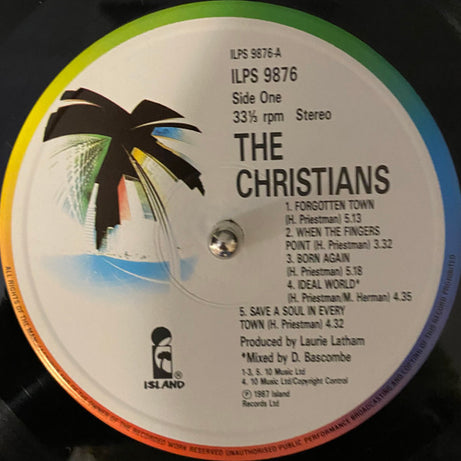 The Christians : The Christians (LP, Album, Gat)