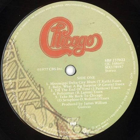 Chicago (2) : Chicago XI (LP, Album)