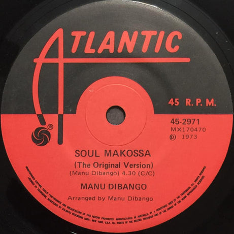 Manu Dibango : Soul Makossa (7", Single)
