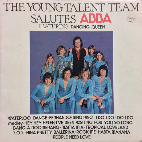 The Young Talent Team : The Young Talent Team Salutes Abba (LP)