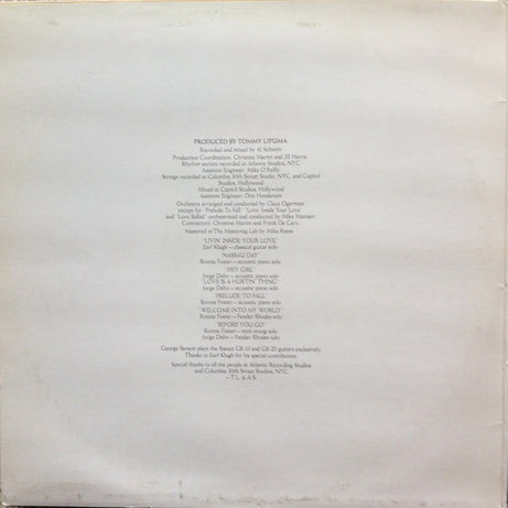 George Benson : Livin' Inside Your Love (2xLP, Album, Gat)