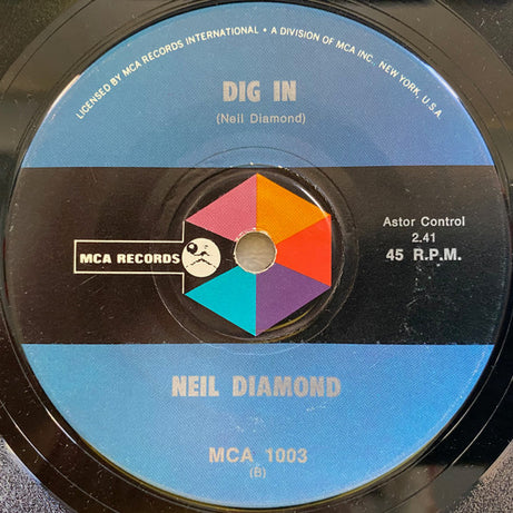 Neil Diamond : Sweet Caroline (Good Times Never Seemed So Good) (7", Single)