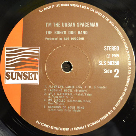 Bonzo Dog Doo-Dah Band : I'm The Urban Spaceman (LP, Album, RE)