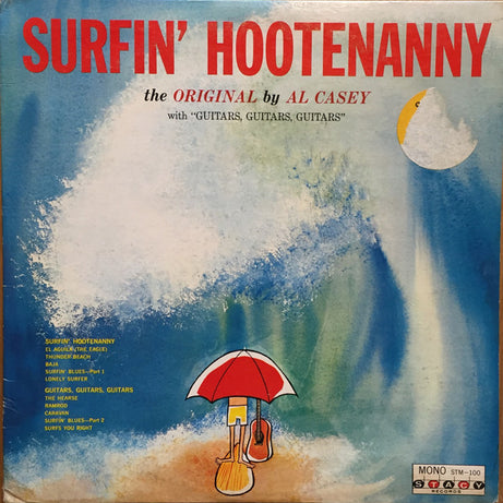 Al Casey (2) : Surfin' Hootenanny (LP, Mono)
