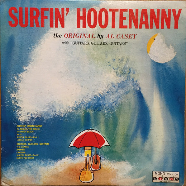 Al Casey (2) : Surfin' Hootenanny (LP, Mono)