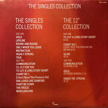 Spandau Ballet : The Singles Collection (LP, Comp + 12", Comp, Red + Ltd)