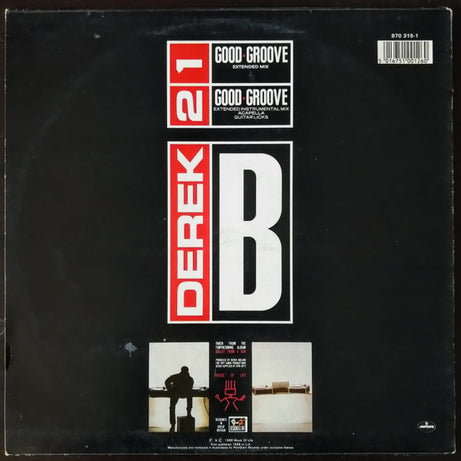 Derek B : Good-Groove (12", Maxi)