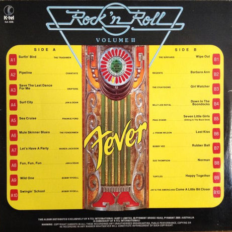 Various : Rock'n Roll Fever Volume II (LP, Comp)