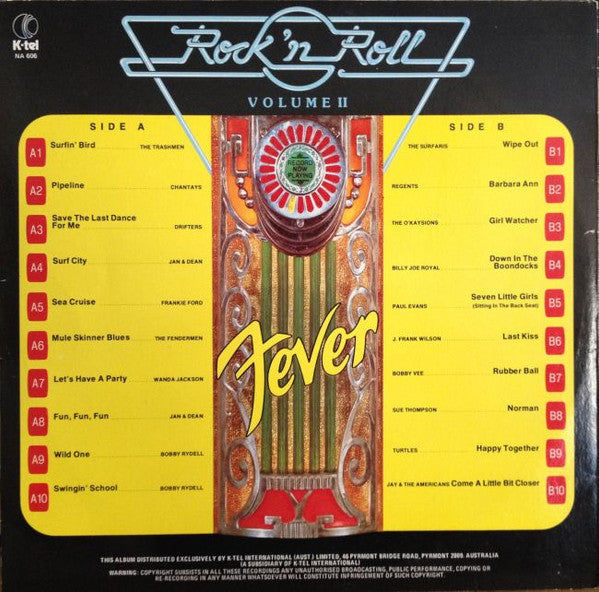 Various : Rock'n Roll Fever Volume II (LP, Comp)