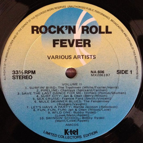 Various : Rock'n Roll Fever Volume II (LP, Comp)