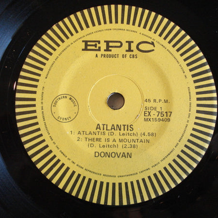 Donovan : Atlantis (7", EP)