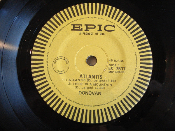 Donovan : Atlantis (7", EP)