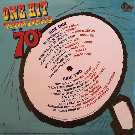 Various : One Hit Wonders Of The 70's (LP, Comp)