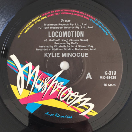 Kylie* : Locomotion (7", Single)