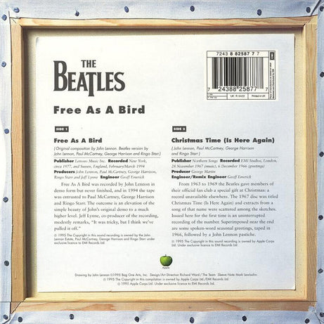 The Beatles : Free As A Bird (7", Single)