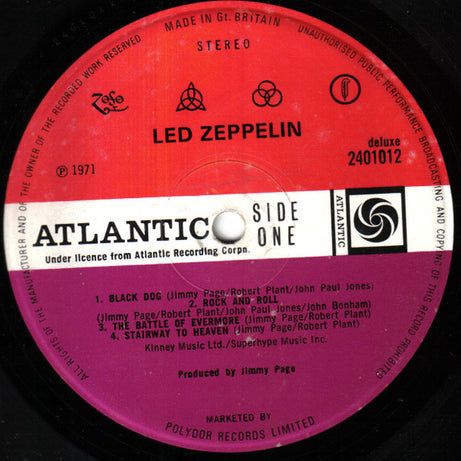 Led Zeppelin : Untitled (LP, Album, Dlx, Ver)