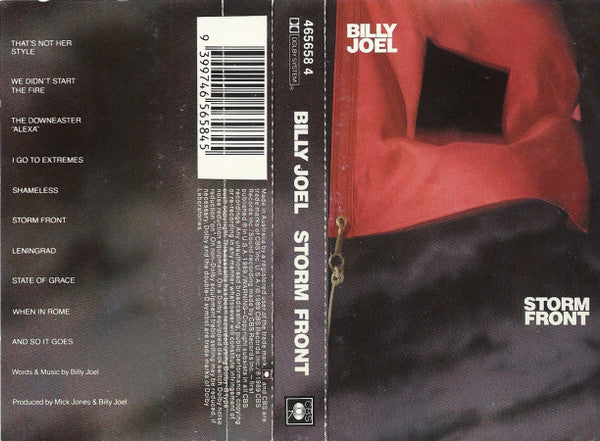 Billy Joel : Storm Front (Cass, Album)