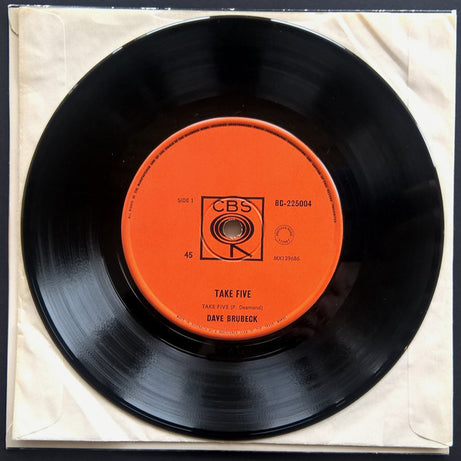 The Dave Brubeck Quartet : Take 5 (7", EP)