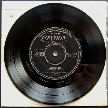Johnny Cash : Country Boy (7", EP)