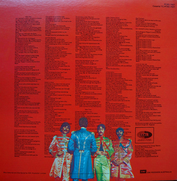 The Beatles : Sgt. Pepper's Lonely Hearts Club Band (LP, Album, RE, RP)