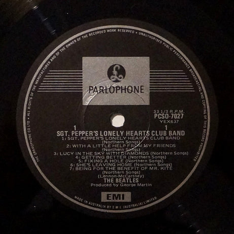 The Beatles : Sgt. Pepper's Lonely Hearts Club Band (LP, Album, RE, RP)