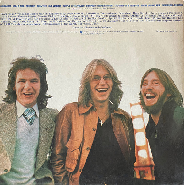 America (2) : Hearts (LP, Album)