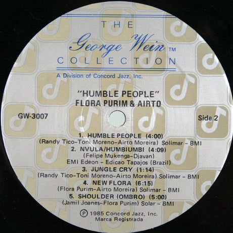 Flora Purim & Airto* : Humble People (LP, Album)