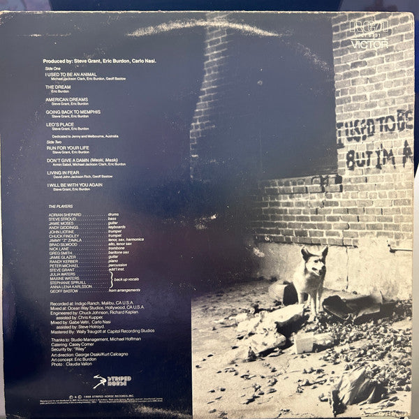 Eric Burdon : I Used To Be An Animal (LP, Album)