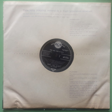 Henry "Red" Allen's All Stars : Ride, Red, Ride In Hi-Fi (LP, Album, Mono)