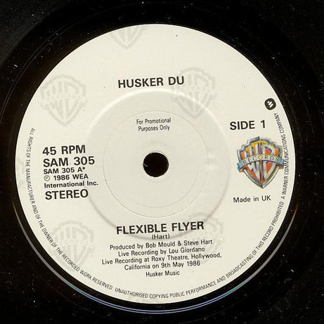 Hüsker Dü : Sorry Somehow (7", Single + 7", Single, Promo + Ltd)