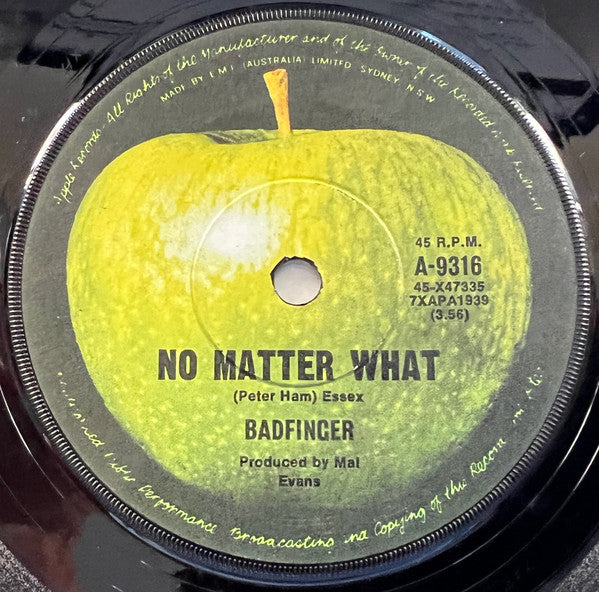 Badfinger : No Matter What  (7", Single)