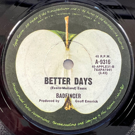 Badfinger : No Matter What  (7", Single)