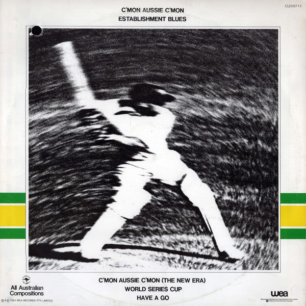 The Mojo Singers : C'mon Aussie C'mon (12", EP)