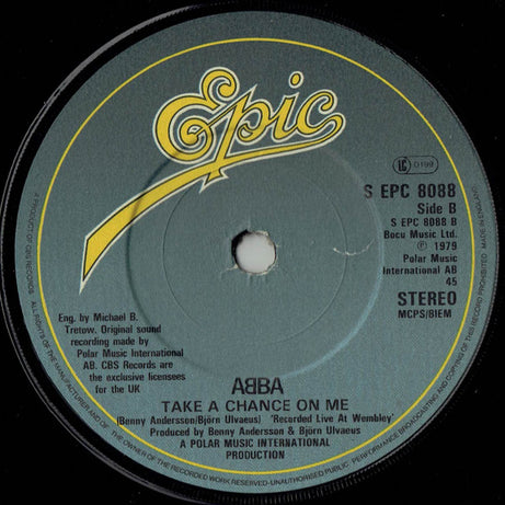 ABBA : I Have A Dream (7", Single)
