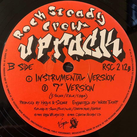 The Rock Steady Crew : Uprock (12")