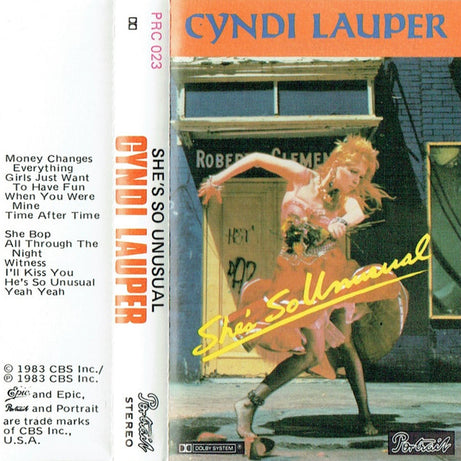 Cyndi Lauper : She's So Unusual (Cass, Album, Gre)