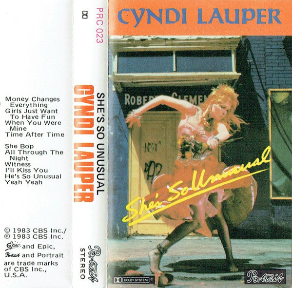 Cyndi Lauper : She's So Unusual (Cass, Album, Gre)
