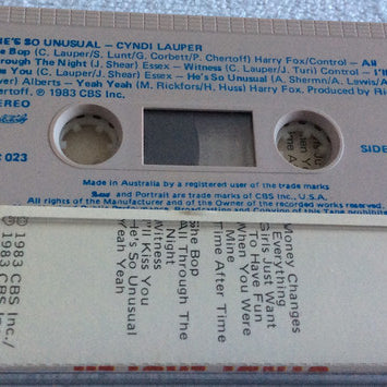 Cyndi Lauper : She's So Unusual (Cass, Album, Gre)