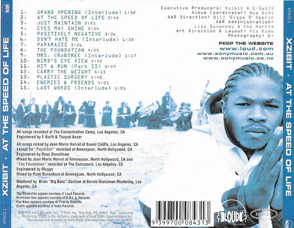 Xzibit : At The Speed Of Life (CD, Album, RE)